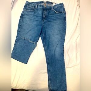 Good American INDIGO344 icon straight Jeans -Used